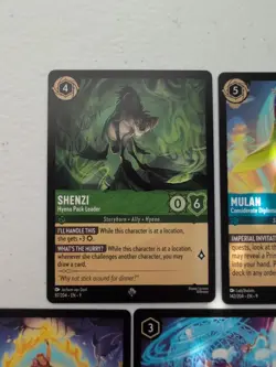 Lot Of (8) Disney Lorcana Fabled Super Rare, Rare & Foil Cards - Image 3