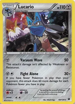 Lucario - 63/124 (Cosmos Holo) Promo Miscellaneous Cards & Products 063/124 NM - Image 1