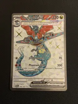 Pokemon TCG Dragapult EX SV-Twilight Masquerade Holo Ultra Rare Card 200/167 - Image 1