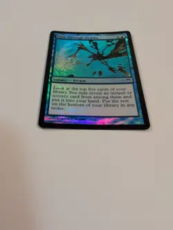 Peer Through Depths MTG Champions of Kamigawa Foil MP - Image 3