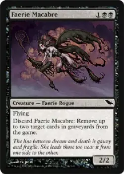 2 x Faerie Macabre - Shadowmoor/DDA Garruk vs Liliana - LP + - MTG - Image 1