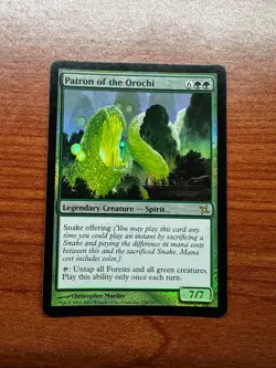 Magic the Gathering Patron of the Orochi (Betrayers of Kamigawa) Foil - Image 2