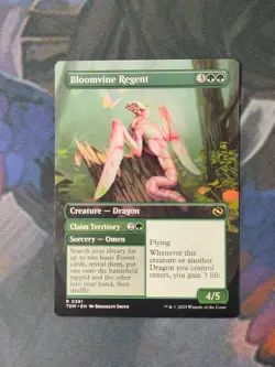 Bloomvine Regent - Borderless Reversible Baby Chibi | Dragonstorm | NM | MTG - Image 1