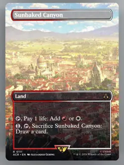 Sunbaked Canyon (Borderless) Universes Beyond: Assassin's Creed Regular - Image 1