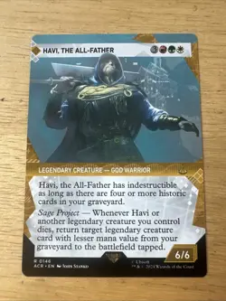 1x Havi, The All-Father Showcase NM/M ACR MTG Magic - Image 1