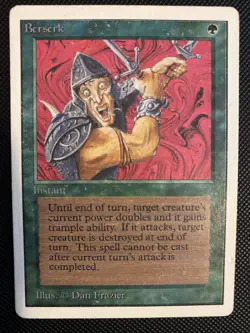 English - MTG Berserk - HP - Unlimited Edition - Image 1