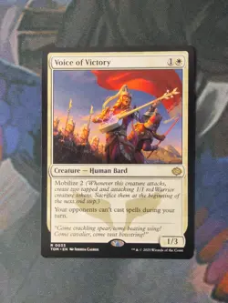 Voice of Victory | Dragonstorm | NM | MTG - Image 1