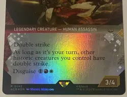 Bayek of Siwa - Foil Extended Art Showcase Assassin's Creed R NM MTG #142 - Image 5