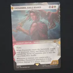 Kassandra, Eagle Bearer (Showcase) MTG Assassin's Creed Mythic 148 NM - Image 1