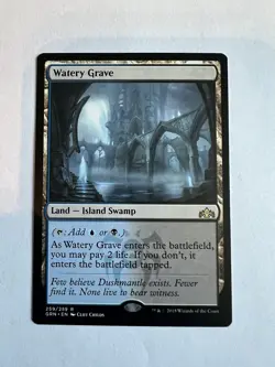 MTG Watery Graves Guilds of Ravnica 259/259 Regular Rare - Image 2