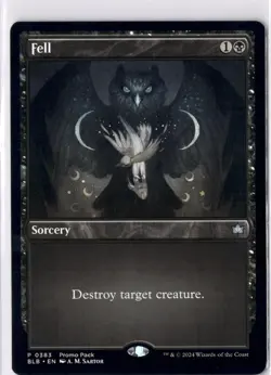 Fell NM/M* PROMO Bloomburrow ENGLISH 0383 mtg -UnltdCards - Image 1