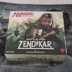 Magic the Gathering MtG BATTLE FOR ZENDIKAR Fat Pack Bundle Box • FACTORY SEALED - Image 1