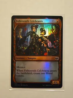 Falkenrath Celebrants (Showcase/Foil) - MtG Innistrad: Crimson Vow - LP - MTG - Image 1