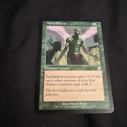 Alpha Status - Scourge - NM - MTG - Magic the Gathering - Green - Enchant - Image 1
