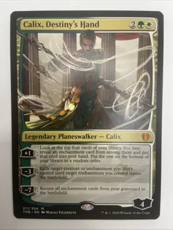 MTG Calix, Destiny's Hand Theros Beyond Death Regular-NM - Image 1
