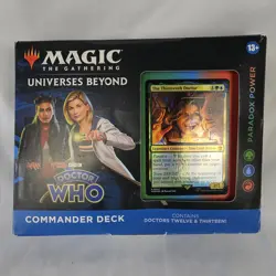 Magic: The Gathering Universes Beyond Doctor Who Commander Deck Paradox Power - Image 1
