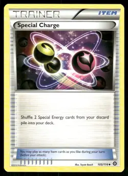 Pokemon TCG Special Charge XY Steam Siege Uncommon Regular - Image 1