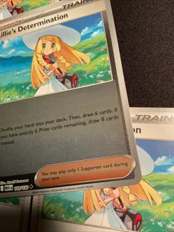Pokemon TCG Playset - 4x Lillie's Determination 119/132 (1x Reverse, 3x Regular) - Image 2