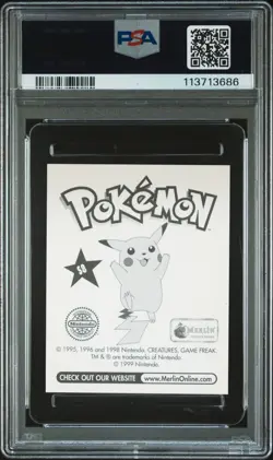 PSA 9 MINT 1999 MERLIN POKEMON S8 VILEPLUME-PRISM - Image 2