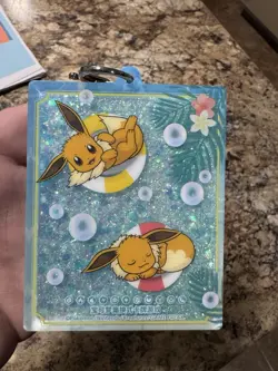 Eevee Summer Quick Sand Card Display Pokemon TCG S-Chinese - Image 1