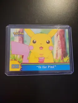 Pokemon Topps Orange Islands In The Pink #OR5 Non-Holo Blue Logo - Image 3