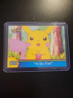 Pokemon Topps Orange Islands In The Pink #OR5 Non-Holo Blue Logo - Image 4