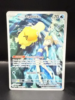 Pokemon TCG Misty's Psyduck Scarlet & Violet 193/182 Destined Rivals NM - Image 3