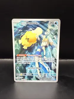 Pokemon TCG Misty's Psyduck Scarlet & Violet 193/182 Destined Rivals NM - Image 4