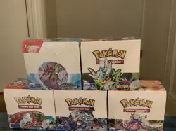 POKEMON TCG 4-PACK BOOSTER BUNDLE ONLY ENGLISH (READ THE DESCRIPTION) - Image 3