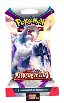 Pokemon Paldea Evolved Pokemon Booster 4 Pack lot - Rip + Ship - Image 1