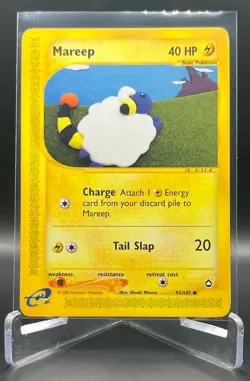 Pokemon TCG Aquapolis MAREEP Regular, Common - 93/147 - Image 1