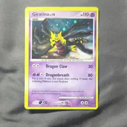 Pokemon TCG Giratina Lv. 70 Platinum 28/127 Holo Exclusive Cosmos Holo Rare - LP - Image 1