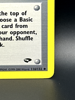 Master Ball 116/132 - Gym Challenge Regular - TCG Pokemon - LP - Image 4