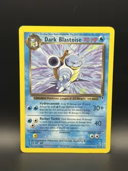 Dark Blastoise 004/110 - WotC Legendary Collection - Non-Holo - TCG Pokemon - LP - Image 1