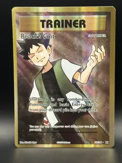 Brock's Grit (Full Art) 107/108 Evolutions Holo - Pokemon TCG - NM - Image 1