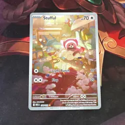 Pokemon TCG Stufful 154/132 (Illustration Rare) - Mega Evolution | Near Mint 💎 - Image 1