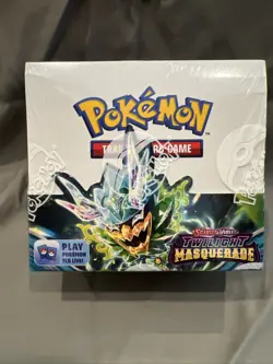 Pokemon TCG Scarlet Violet Twilight Masquerade Booster Box Factory Sealed - Image 1