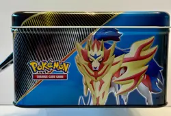 Pokemon Nintendo "Sword & Shield" ~ Zacian & Zamazentan Tin Lunch Box~NEW! - Image 2