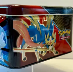 Pokemon Nintendo "Sword & Shield" ~ Zacian & Zamazentan Tin Lunch Box~NEW! - Image 3