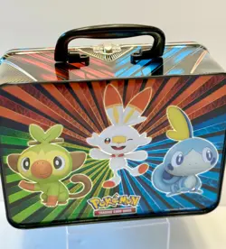 Pokemon Nintendo "Sword & Shield" ~ Zacian & Zamazentan Tin Lunch Box~NEW! - Image 4
