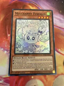Yu-Gi-Oh! - Mulcharmy Fuwalos (Super Rare) Quarter Century Stampede RA04-EN050 - Image 1