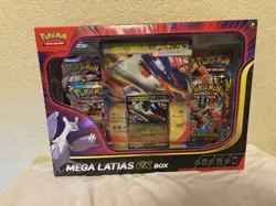 (LIMITED TIME) Pokemon Mega Evolution’s LATIAS box. With Promo And Jumbo Card - Image 1