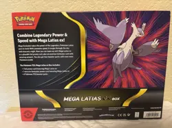 (LIMITED TIME) Pokemon Mega Evolution’s LATIAS box. With Promo And Jumbo Card - Image 3