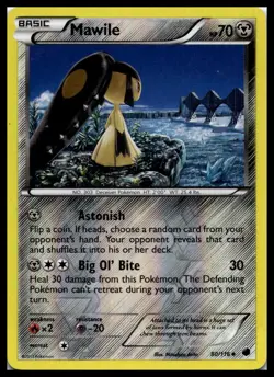 Mawile 80/116 Plasma Freeze Reverse Holo Pokemon Card | LP - Image 1