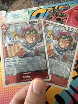 Koby PRB02-001 R ONE PIECE Card The Best 2 - ONE PIECE Card Game ENGLISH - Image 1