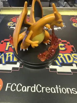 Charizard ex Super Premium Collection Box Card Display Pokemon TCG - FIGURE ONLY - Image 2
