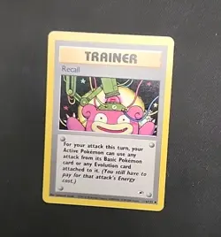 Recall Trainer 116/132 Gym Heroes Pokemon Card 2000 WOTC Vintage UNCOMMON LP - Image 1