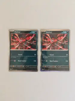 Yveltal 088/132 - Mega Evolution - Holo - Rare Pokemon Card - Set of 2 - Image 1