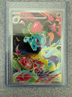 Ivysaur Illustration Rare 134/132 Mega Evolution Pokemon TCG Near Mint Card NM - Image 1