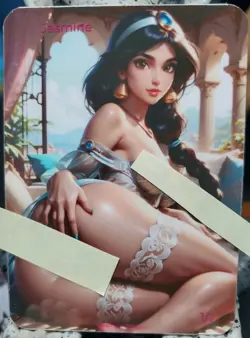 1/1 Only 1 Made Jasmine Butt Disney Aladdin NSFW Lonestar Customs Waifu Card - Image 1